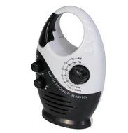 Waterproof FM/AM Mini Shower Radio Bathroom Hanging Music Radio FM 88-108 MHz N7