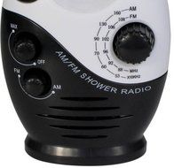 Waterproof FM/AM Mini Shower Radio Bathroom Hanging Music Radio FM 88-108 MHz N8