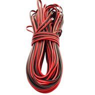 Ksmile&reg;10M 33feet 20AWG Extension Cable Wire Cord for Led Strips Single Colour 3528 5050, 2 Pin Red/Black Hookup... N4