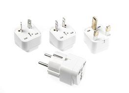 GR-8 Power Compact &amp; Slim Travel Charging Station - International Power Adapter - Surge Protector - Power Strip... N8