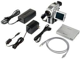 Sony DCRPC120BT MiniDV Camcorder w/ 2.5" LCD, Memory Stick, MPEG, Mega Pixel Video/ Still &amp; Network Capability... N6