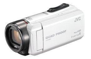 JVC video camera Everio R built-in memory 32GB GZ-R400-W (Pearl White) N2