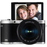 Samsung NX300M Mirrorless Digital Camera with 18-55mm f/3.5-5.6 OIS Lens (Brown) - International Version (No Warranty) N3