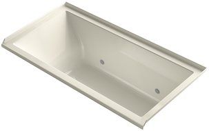 KOHLER 1167-RVBC-K4 Underscore 60-Inch x 30-Inch Alcove VibrAcoustic Bath with Chromatherapy and Right-Hand Drain... N5