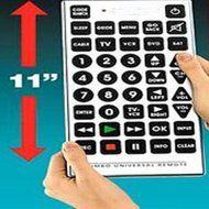 Universal Jumbo Smart Remote Control for Tv VCR Cable DVD Satellite N2