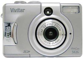 Vivitar ViviCam 3826 4MP Digital Camera with 3x Optical Zoom N2