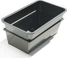 CHICAGO METALLIC 26705 Gluten-Free Loaf Pan, Silver