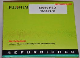 FUJIFILM FINEPIX S9950W 16.2MP Wi-Fi 50X OPTICAL ZOOM HD DIGITAL CAMERA S9900W RED N3