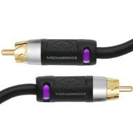 Mediabridge ULTRA Series Subwoofer Cable (6 Feet) - Dual Shielded with Gold Plated RCA to RCA Connectors - Black... N3