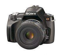 Sony Alpha A230Y 10.2 MP Digital SLR Camera with Super SteadyShot INSIDE Image Stabilization and 18-55mm and... N4