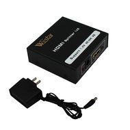 Mini HDMI Splitter 1x2 Amplifier Dual Display Full HD 1080P 3D HDCP for PS3 Xbox TV Support 1.4V 4Kx2K 3D With... N6