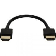 QVS HDT-0.5F Shielded Video/Audio/Network Cable, HDMI, Black