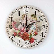 Children room decoration wall clock fashion home decoration accessories absolutely silent kids bedroom N2