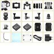 iGearPro Full HD 1080p 12MP Waterproof WIFI Sports Action Camera, 20 Camera Accessories N4