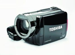 Toshiba Camileo X100 Full-HD Camcorder - Silver/Black (Discontinued by Manufacturer) N5