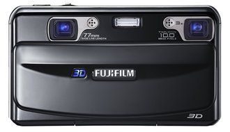 FUJIFILM 3D Camera FinePix REAL (Black) F FX-3D W1 - International Version (No Warranty) N6