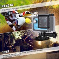 Andoer 4K Action Sports Camera 30FPS 1080P 60FPS Full HD DV 16M 2.0in LTPS LCD Screen Wifi Waterproof 173&deg;Wide... N6