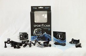 1080p Video 12mp Images 100 ft Waterproof Wifi Sportzcam Action Camera with Seller Guarantee N6