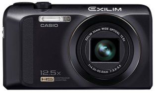 Casio High Speed Exilim Ex-zr200 Digital Camera Black Ex-zr200bk N3
