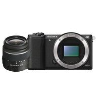 Sony Alpha a5100 24.3 MP Interchangeable Lens Camera with 18-55mm f/3.5-5.6 SAM Lens (Black)