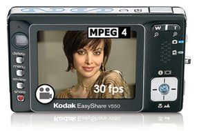 Kodak Easyshare V550 5 MP Digital Camera with 3xOptical Zoom (Silver) N6