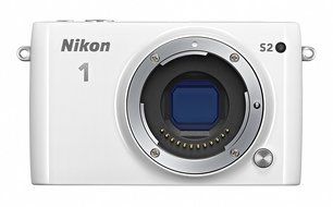 Nikon Mirrorless Interchangeable Lens Camera Nikon1 S2 Double Zoom Kit S2wzwh (White) N7