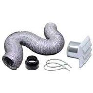 Lambro Industries 480L 4 In. x 5 Ft. Lama Flex Louver Vent Kit