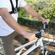 Action Camera Mounting Bundle including a Wrist , Helmet , Chest and Head Strap by USA Gear - Works With GoPro... N3