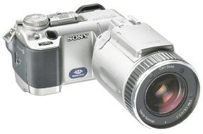 Sony DSCF707 Cyber-shot 5MP Digital Still Camera w/ 5x Optical Zoom N5