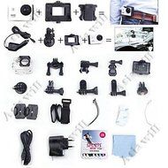 Asiawill&reg; 1.5" TFT 12.0 MP 2/3" CMOS 1080P Full HD Outdoor Sports Digital Video Camera Waterproof Camera / Wide... N17