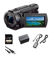 Sony 4K HD Video Recording FDRAX33 Handycam Camcorder (Certified Refurbished)