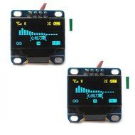 Diymall 0.96&quot; Inch Yellow and Blue I2c IIC Serial 128x64 Oled LCD Oled LED Module for Arduino...
