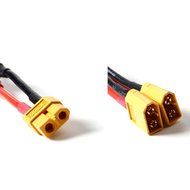 Foxnovo XT60 Parallel Battery Connector Cable Dual Extension Y Splitter for DJI Phantom N4