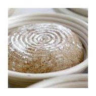 North Star Direct Brand -- BEST SELLER 8.5 Inch Round Banneton Brotform Bread Dough Proofing Rising Basket &amp; FREE... N9