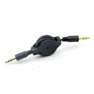 JINHEZO 3.5 mm Auxiliary Cable Cord for iPod/iPhone/Zune/Car Stereo/MP3 - Black N3