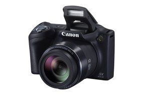 Canon PowerShot SX410 IS Digital Camera (Black) + Backup Battery + 32GB Class 10 Memory Card + Deluxe Cleaning... N5