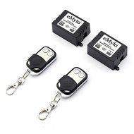 eMylo DC 12V 1 Channel Smart RF Wireless Relay Remote Control Momentary Switch Transmitter with Relay Receiver