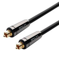 LZYCO 20FT Gold Plated Toslink Digital Optical Audio Cable with Premium heavy-metal castings Connectors + Velcro... N3