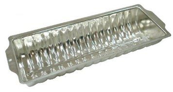 Rehrucken Ribbed Loaf Pan - 11" Long (1, A)