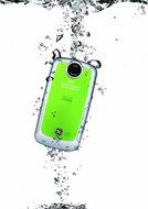 GE DV1-CO Waterproof/Shockproof 1080p Pocket Video Camera (Citrus Orange) (Discontinued by Manufacturer) N12