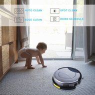 Haier Robotic Vacuum Cleaner Automatic Floor Cleaner with Self Charging and Wet Mop (Red) N12