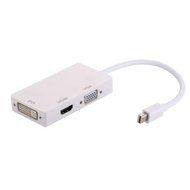 Leedemore Mini Display Port Adapter 3 in 1 Thunderbolt Mini DisplayPort to HDMI/DVI/VGA Adapter M/F Converter... N18