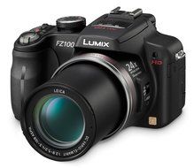 Panasonic Lumix DMC-FZ100 14.1 MP Digital Camera with 24x Optical Image Stabilized Zoom and 3.0-Inch LCD - Black N16