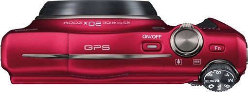 Fujifilm FinePix F770EXR 16 MP Digital Camera with 20x Optical Zoom (Red) N3