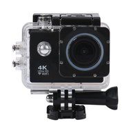 Action Camera, TONSEE Waterproof Case 4K WIFI Mini Action Cam HD DV Sports Recorder Camera - Black N4