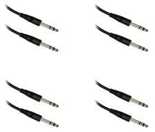 C&amp;E CNE40292 6-Feet 1/4-Inch Stereo Audio Patch Cable, 1/4 Male N3