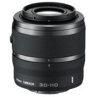 Nikon 1 J1 10.1 MP Digital Camera Body with 10-30mm &amp; 30-110mm VR Lens (Black) N4