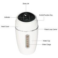 TopReturn Car Air Humidifier, Cool Mist Humidifier, 180ML USB Small Humidifier, Portable Humidifier for Car, Home... N22