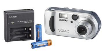 Sony DSCP71 Cyber-shot 3MP Digital Camera w/ 3x Optical Zoom N4