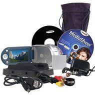 Samsung SC-MX20 SD/SDHC Digital Memory Camcorder (Blue) N2